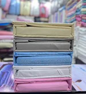 Egyptian Cotton Plain Bedsheets with Pillowcases
