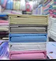 Egyptian Cotton Plain Bedsheets with Pillowcases - 1