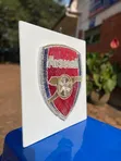 3D Crafted Arsenal Badge - 3