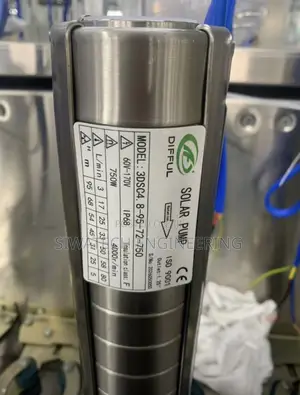 95m Head Solar Submersible Water Pump