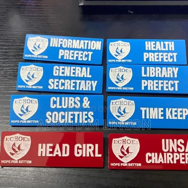 Engraved Name Tags - 1