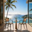 Patchwork Plastic Dining Chairs (Set of 4) - 1