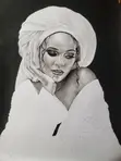 Premium Pencil Portrait Artwork - 4