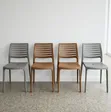 Brand New Plastic Chairs - 4 Legs, No Armrests - 1