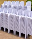 Published Stackable Plastic Chairs (1 Pc) - 2