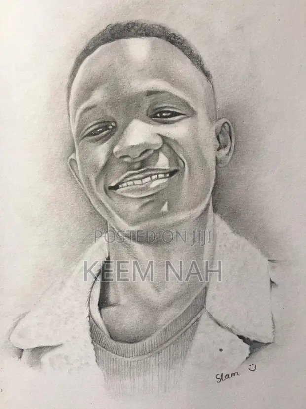 Hand Drawn Pencil Portraits - 1