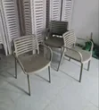 Mosaic Design Plastic Chairs - Brand New - 1