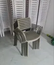 1pc Heavy Quality Plastic Dining Chairs - 2