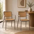 Modern Plastic Dining Chairs (Set of 4) - 2