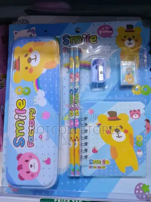 Blue Smile Factory Kids' Stationery Set