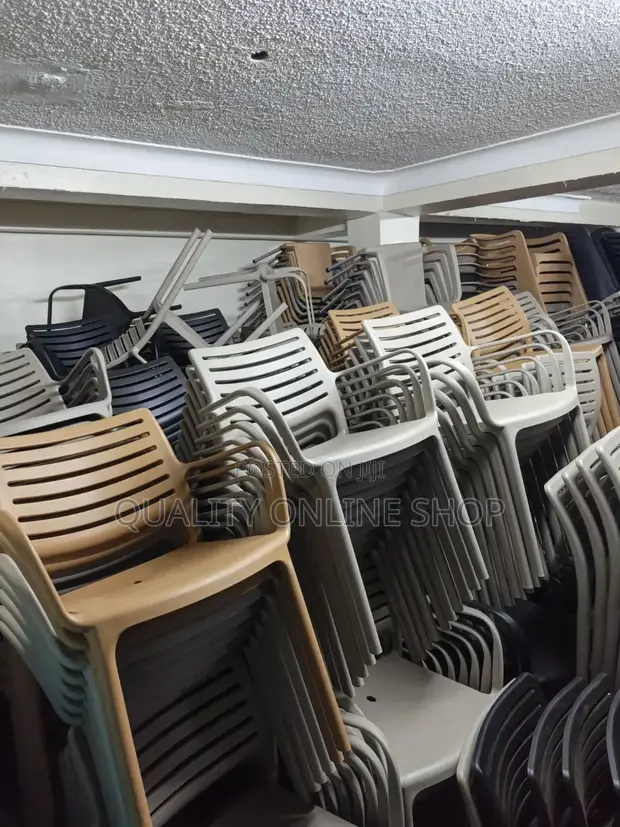 Brand New Monopolistic Plastic Dining Chairs (Set of 4) - 1