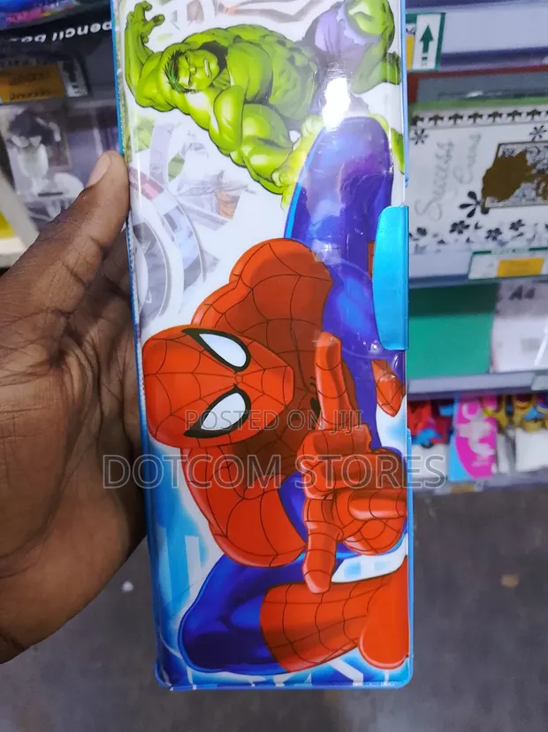Marvel-Themed Plastic Pencil Case - 1