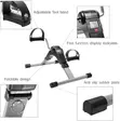 Compact Foldable Arm and Leg Pedal Exerciser with LCD Display - 1