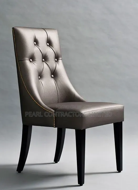 Brand New Cotton Leather Dining Chairs (Any Colour) - 1