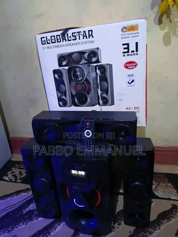 Globalstar 3.1ch Boom Bass Speaker - 1
