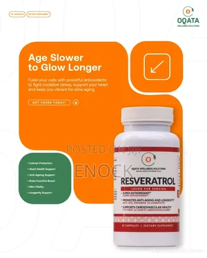 Resveratral Anti-Aging Supplement