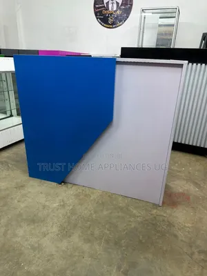 Brand New Blue and White Reception Counter