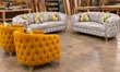 Chestfield Sofa Couch - 2