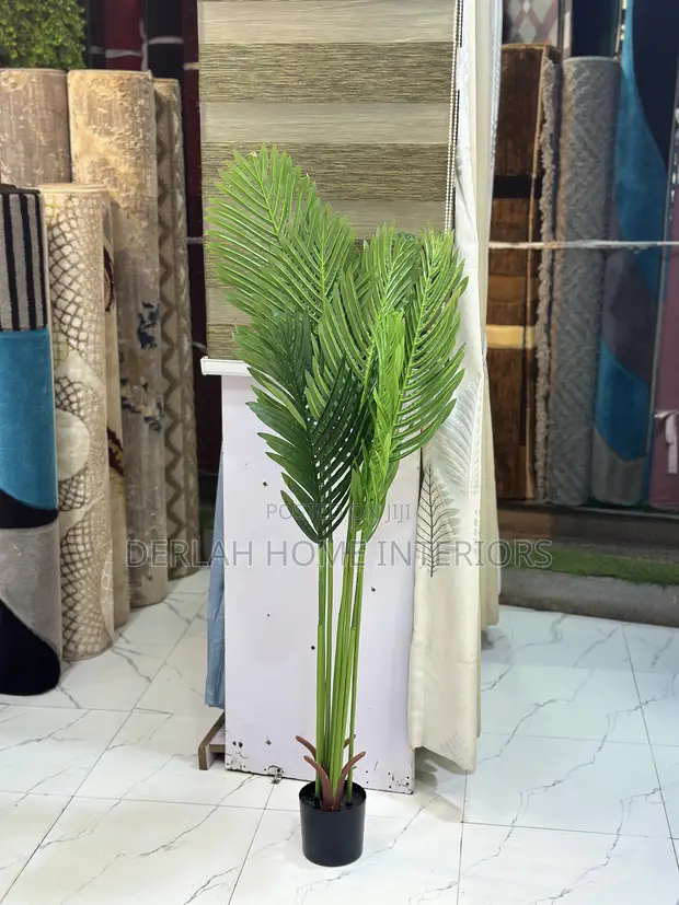 Artificial Palm Plant with LED Light - 1
