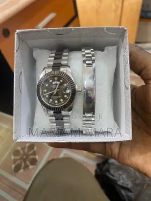 Rolex Watch and Bracelet Gift Combo