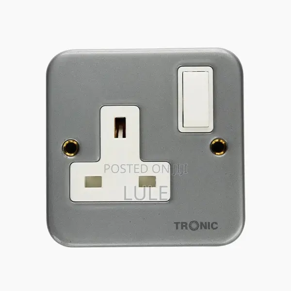 TRONIC Metal Clad Single Switched Socket - 13A - 1
