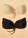 Binnys Adhesive Stick-On Bra - Black - 3