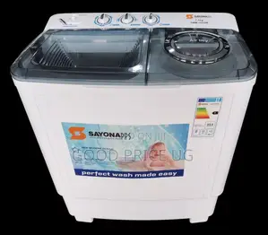 Sayona PPS 7.5kg Twin Tub Washing Machine (Model SWM-75TGW)