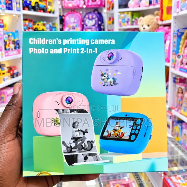 Insta Print Children's Camera - Multicoloured - 1