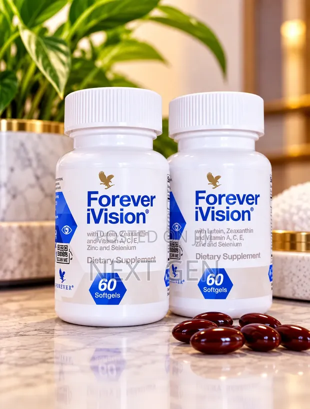 Forever iVision 60 Softgels | Lutein Zeaxanthin Eye Health - 1