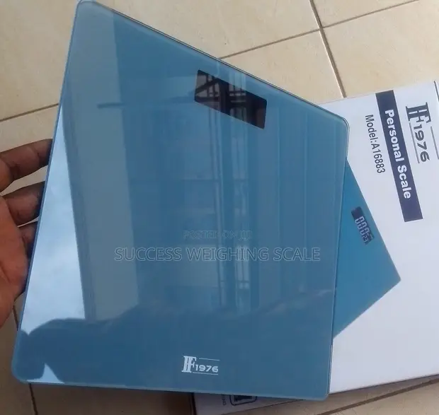 Tempered Glass Weighing Scale - 180kg Capacity - 1