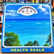 130kg Mechanical Bathroom Scale - Tropical Beach Theme - 2