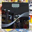 Digital Weight Scale - Black Toughened Glass, 180kg - 2