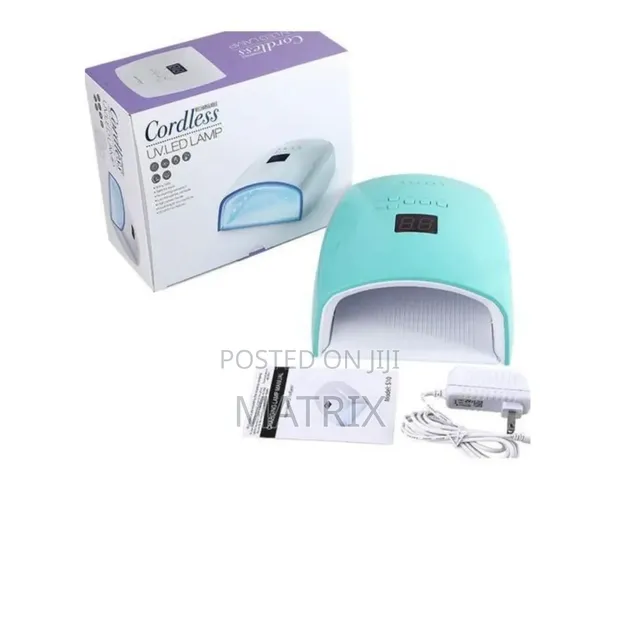 Rechargeable Cordless UV LED Nail Lamp - 1
