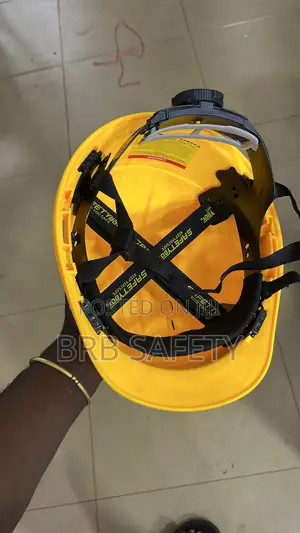 Safety Boy Four Pointer Hard Hat - Yellow
