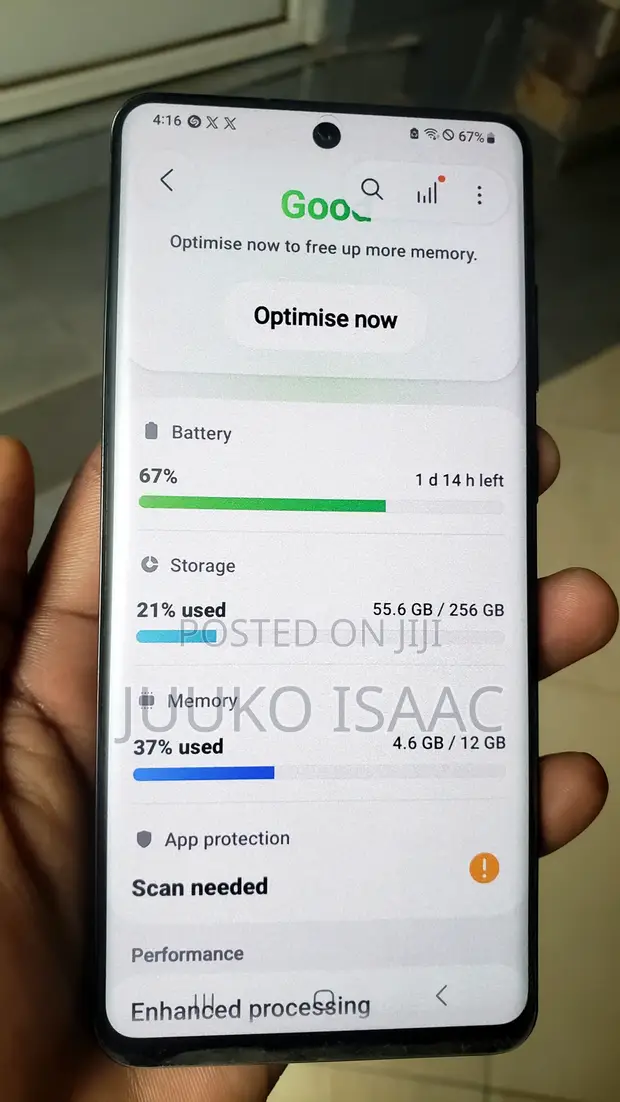 Samsung Galaxy S20 Ultra 5G 256GB Black - 1