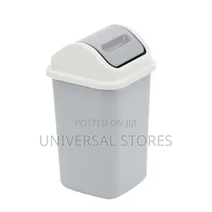 50 Litre Plastic Swing-Top Dustbin