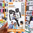 Plokama PK-778 Smartphone Video Rig Kit with Dual LED Lights - 1