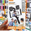 Plokama PK-778 Smartphone Video Rig Kit with Dual LED Lights - 2