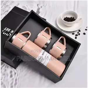 Rang Dong Thermal Vacuum Flask Set with 3 Cups