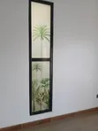 Brand New Glass Wallpaper in Frame - 1