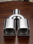 Sport Exhaust Mufflers/Chrome Exhaust Pipe for All Cars - 3