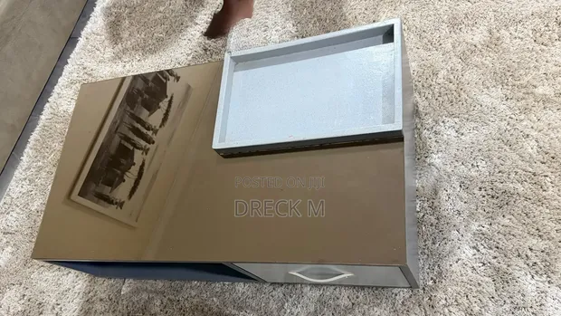 Wood-Mode Center Table with Storage - 1