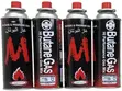 Butane Gas Fuel Canister/Cartridge - 4pc Set - 2
