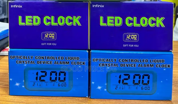 Digital LCD Desk Alarm Clock with Auto Light Sensor - 1
