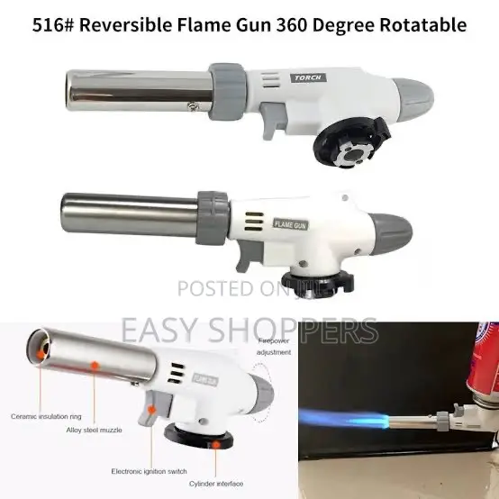 Portable Butane Gas Blow Torch Flame Gun - 1