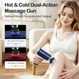 Massage Gun with Heat & Cold, 9 Heads - 1