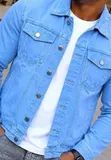 Denim Non-Fade Jean Jackets - 3