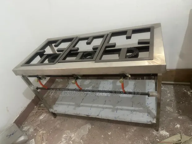 Heavy Duty 4-Burner Gas Stove - 1