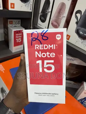 New Xiaomi Redmi Note 15 128GB Black