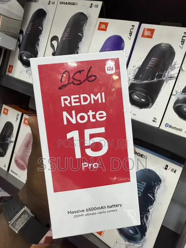 New Xiaomi Redmi Note 15 Pro 256GB Black - 1